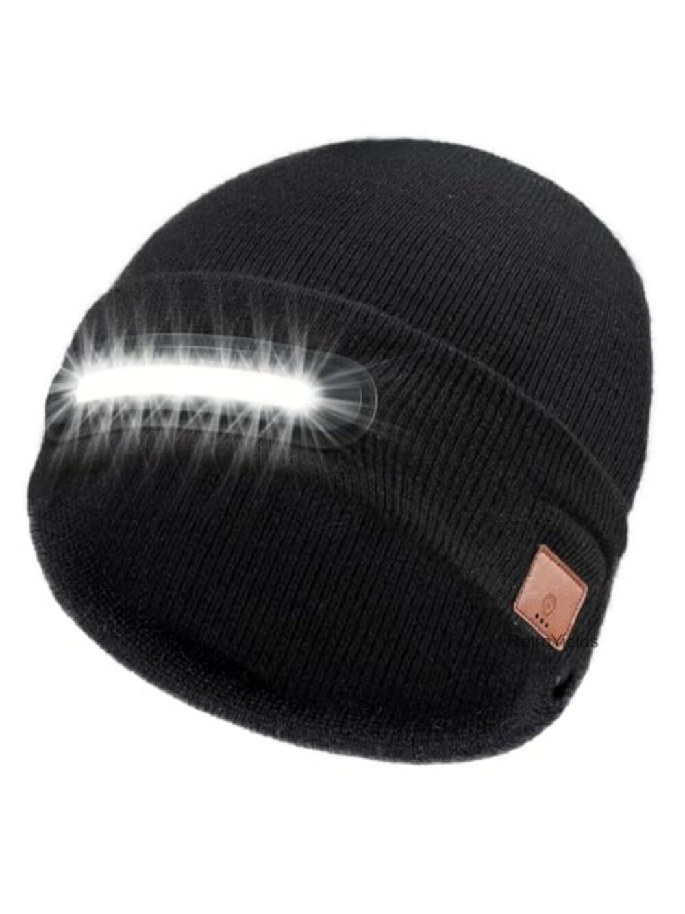 Unisex USB Rechargeable LED Beanie Headlamp Flashlight Knit Hat